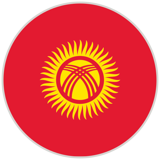 Флаг Кыргызстан